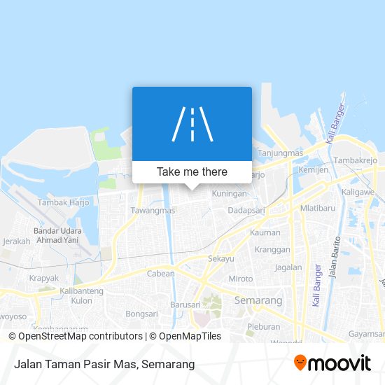 Jalan Taman Pasir Mas map