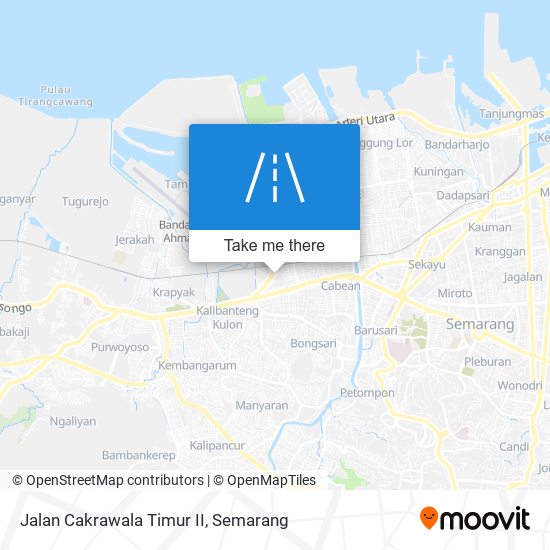 Jalan Cakrawala Timur II map