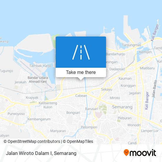 Jalan Wiroto Dalam I map