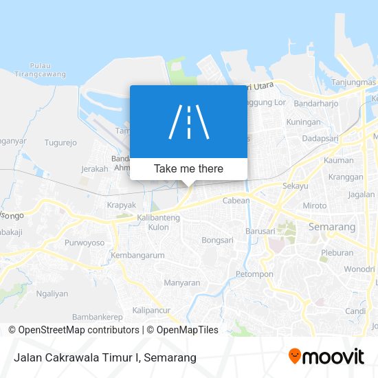Jalan Cakrawala Timur I map