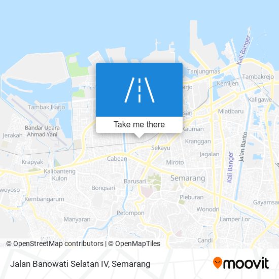 Jalan Banowati Selatan IV map