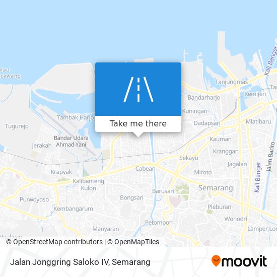 Jalan Jonggring Saloko IV map