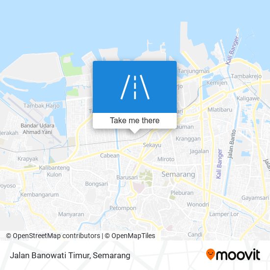 Jalan Banowati Timur map