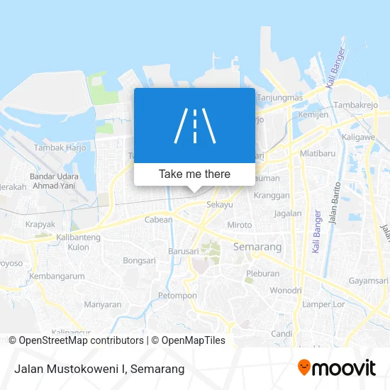Jalan Mustokoweni I map