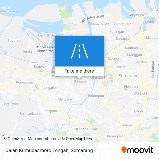 Jalan Kumudasmoro Tengah map