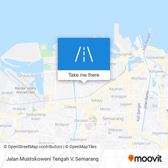 Jalan Mustokoweni Tengah V map