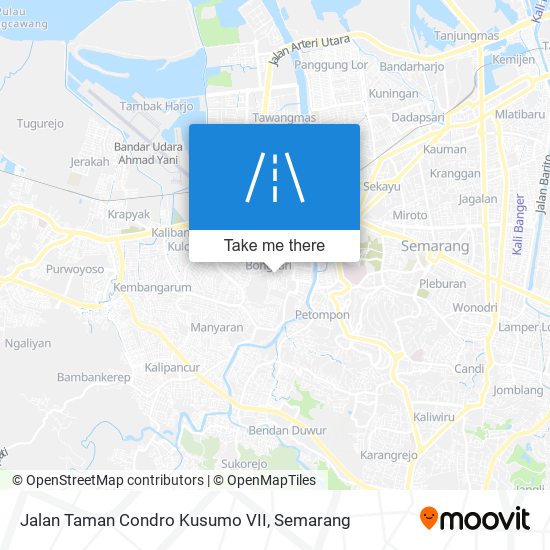 Jalan Taman Condro Kusumo VII map