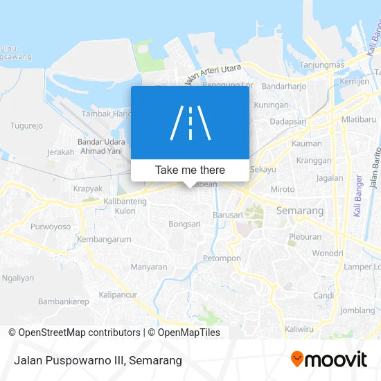 Jalan Puspowarno III map