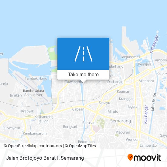 Jalan Brotojoyo Barat I map