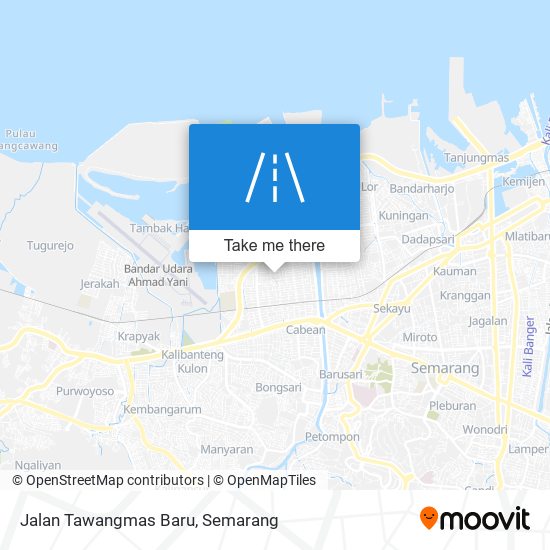 Jalan Tawangmas Baru map