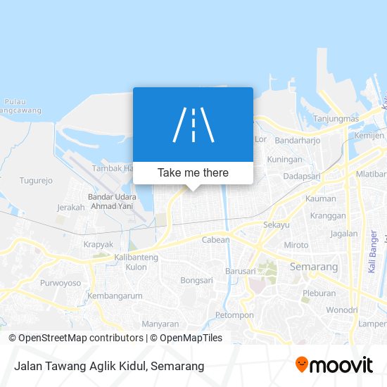 Jalan Tawang Aglik Kidul map