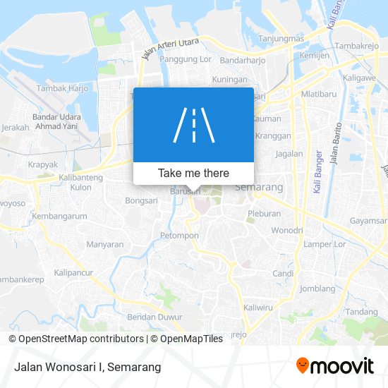 Jalan Wonosari I map