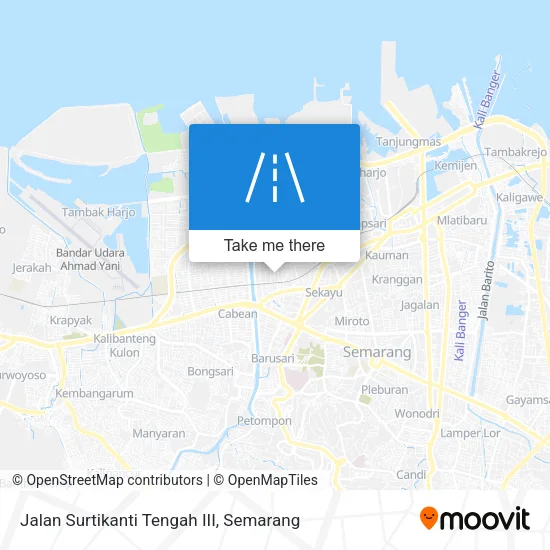 Jalan Surtikanti Tengah III map