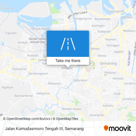 Jalan Kumudasmoro Tengah III map