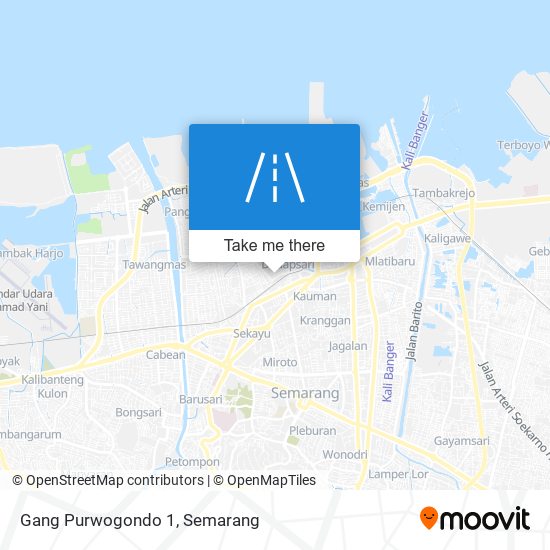 Gang Purwogondo 1 map