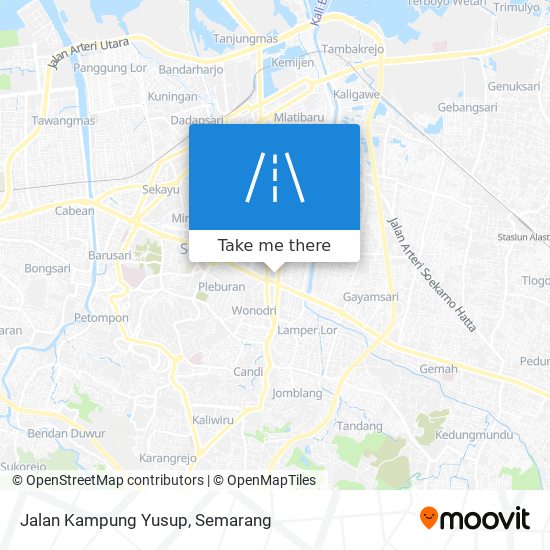 Jalan Kampung Yusup map