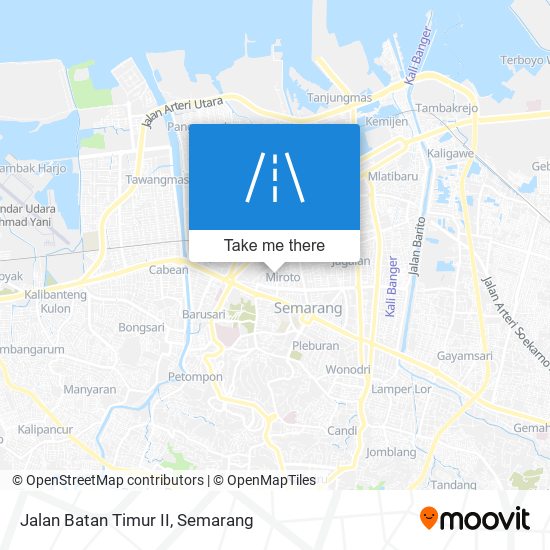 Jalan Batan Timur II map