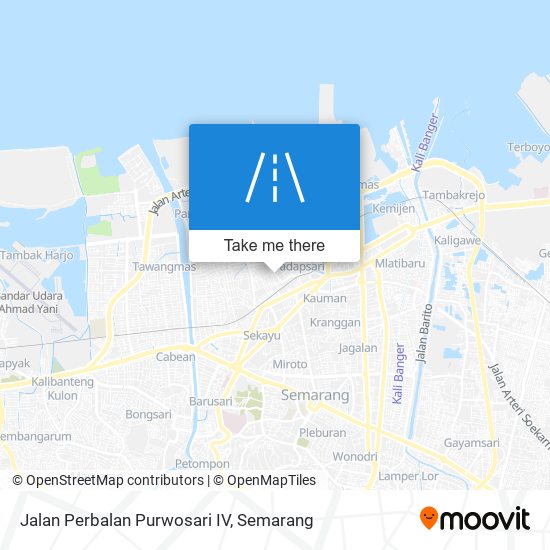 Jalan Perbalan Purwosari IV map