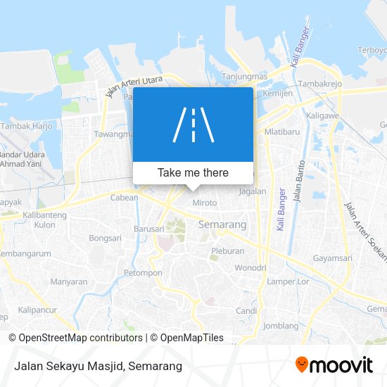 Jalan Sekayu Masjid map
