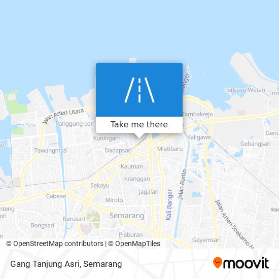 Gang Tanjung Asri map