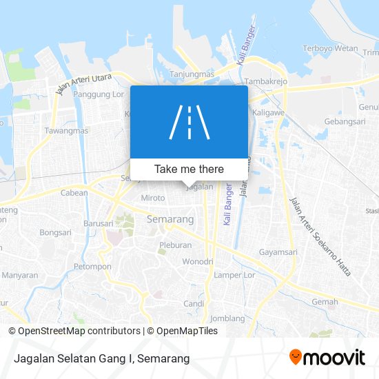 Jagalan Selatan Gang I map