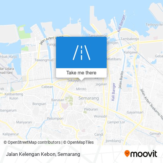 Jalan Kelengan Kebon map