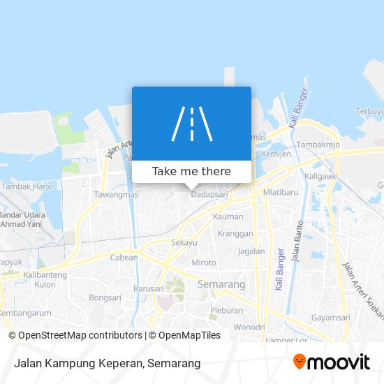 Jalan Kampung Keperan map