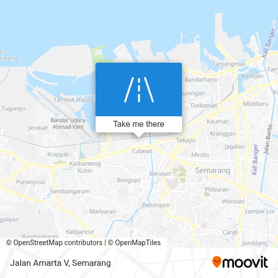 Jalan Amarta V map