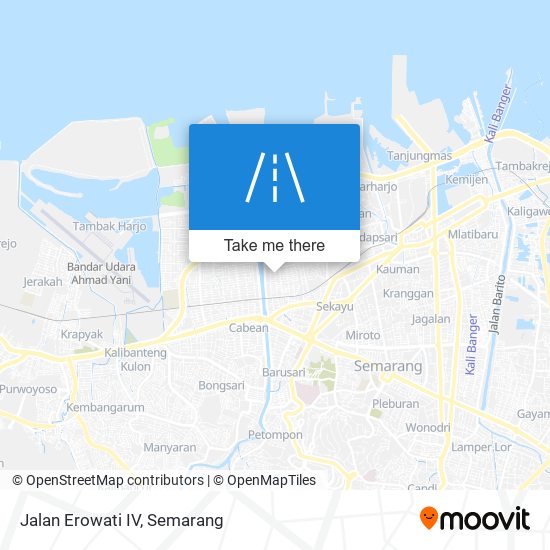 Jalan Erowati IV map