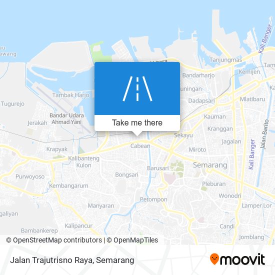 Jalan Trajutrisno Raya map