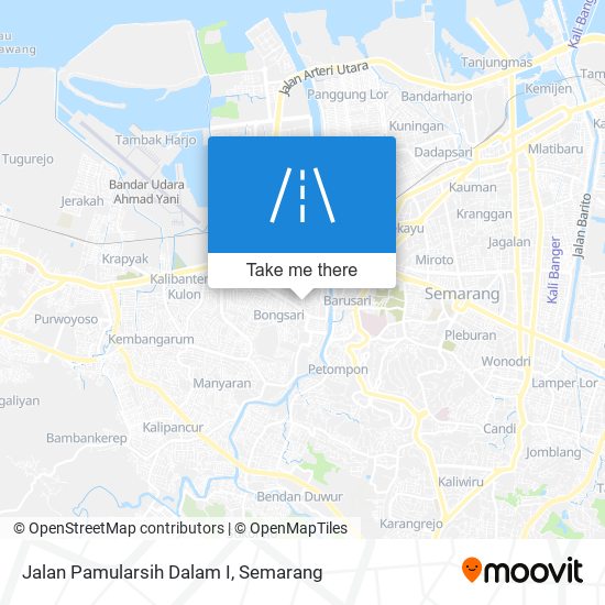 Jalan Pamularsih Dalam I map