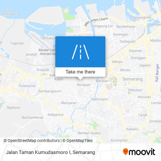 Jalan Taman Kumudasmoro I map