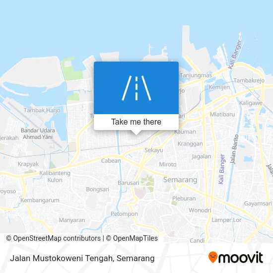 Jalan Mustokoweni Tengah map
