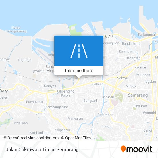 Jalan Cakrawala Timur map