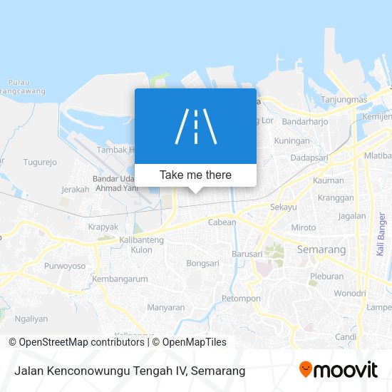Jalan Kenconowungu Tengah IV map