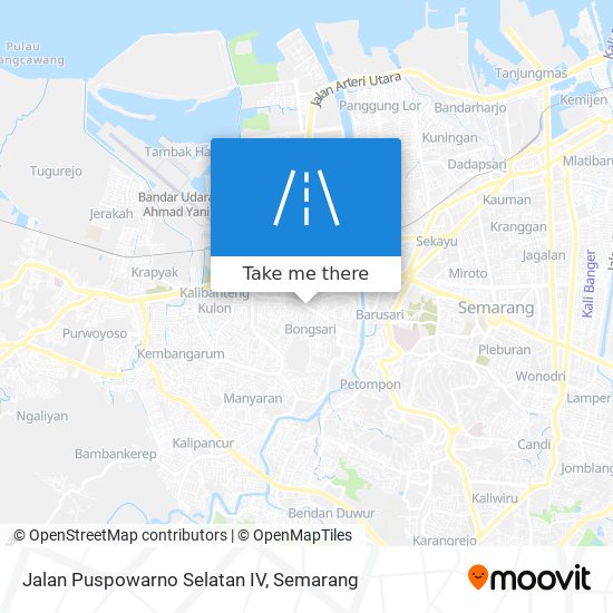 Jalan Puspowarno Selatan IV map