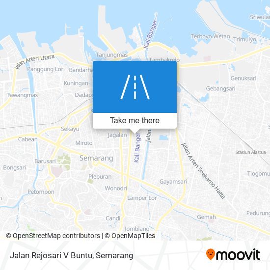 Jalan Rejosari V Buntu map