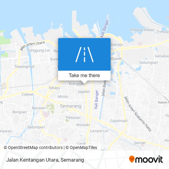 Jalan Kentangan Utara map