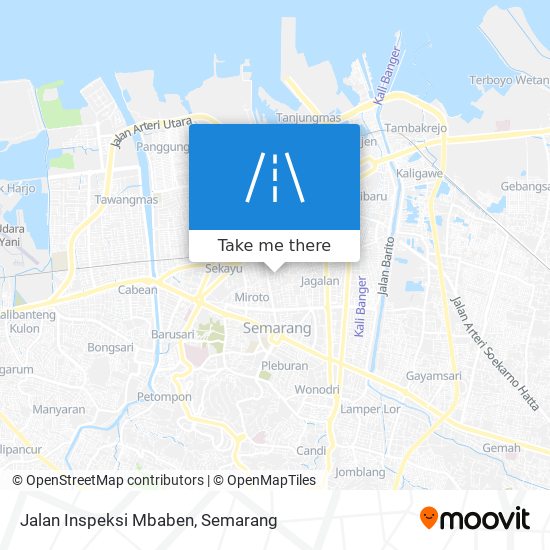 Jalan Inspeksi Mbaben map