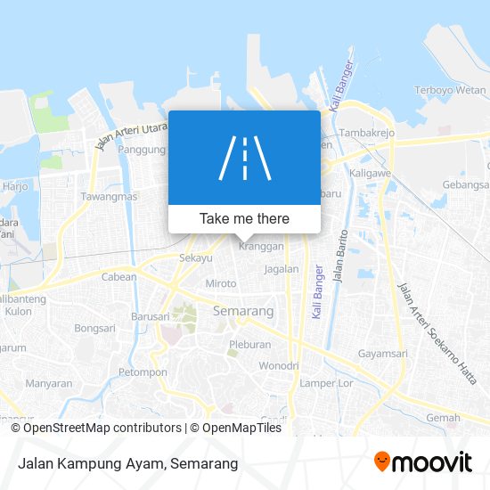 Jalan Kampung Ayam map