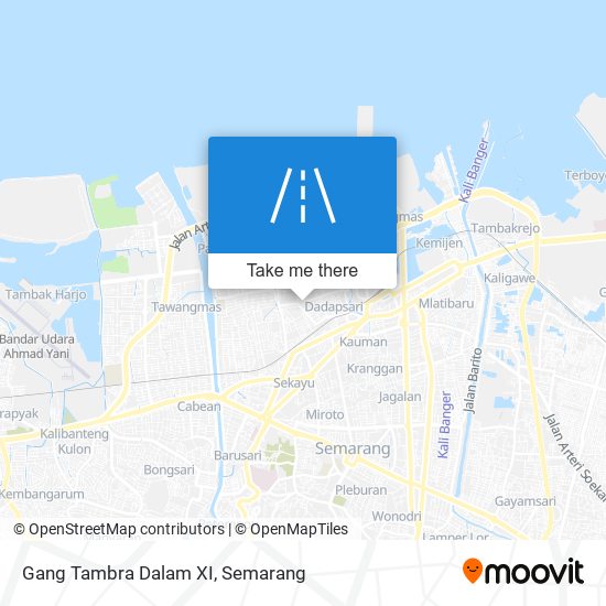 Gang Tambra Dalam XI map