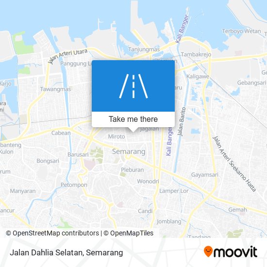 Jalan Dahlia Selatan map