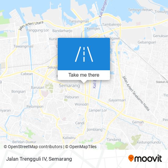 Jalan Trengguli IV map