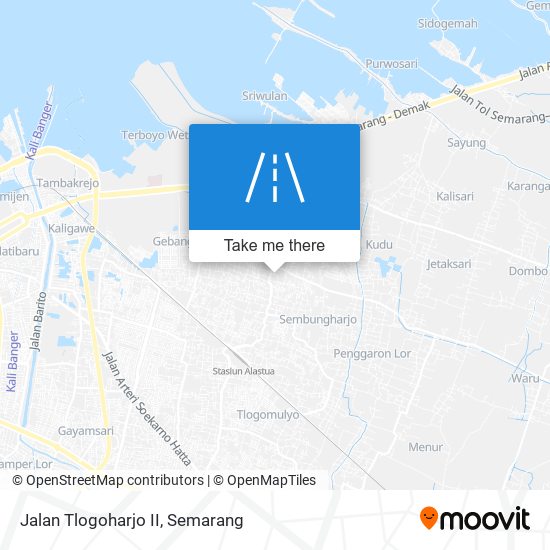 Jalan Tlogoharjo II map