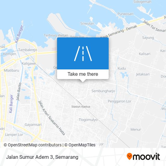 Jalan Sumur Adem 3 map