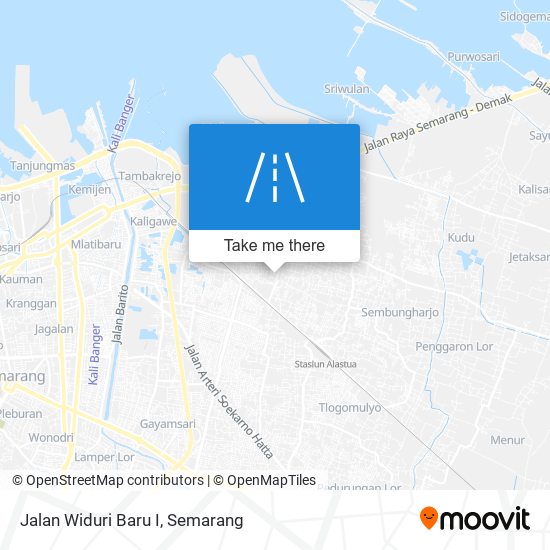 Jalan Widuri Baru I map