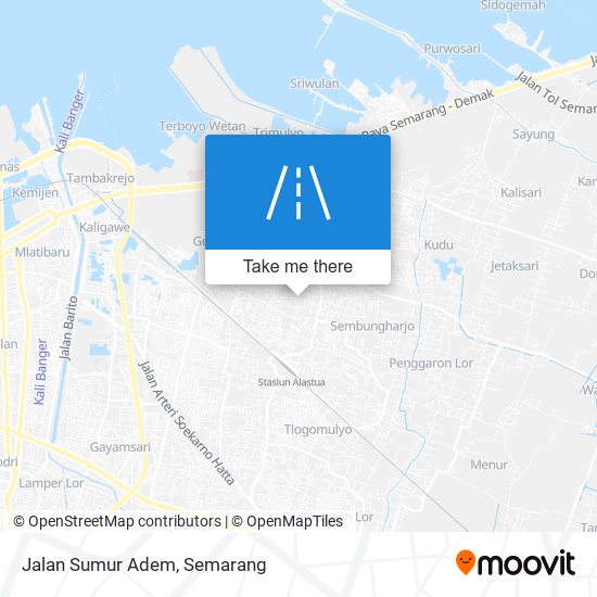 Jalan Sumur Adem map