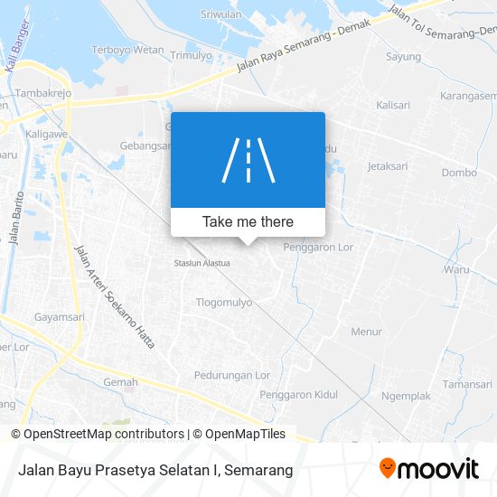 Jalan Bayu Prasetya Selatan I map