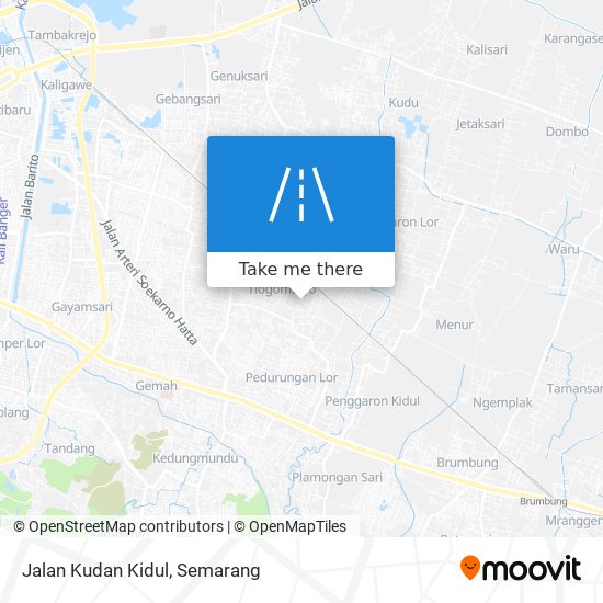 Jalan Kudan Kidul map