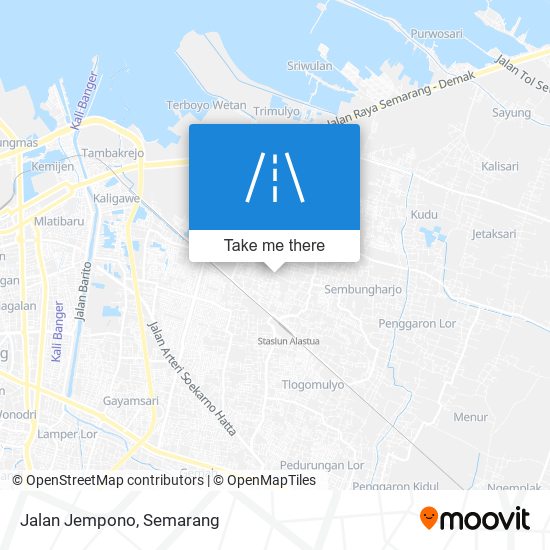 Jalan Jempono map